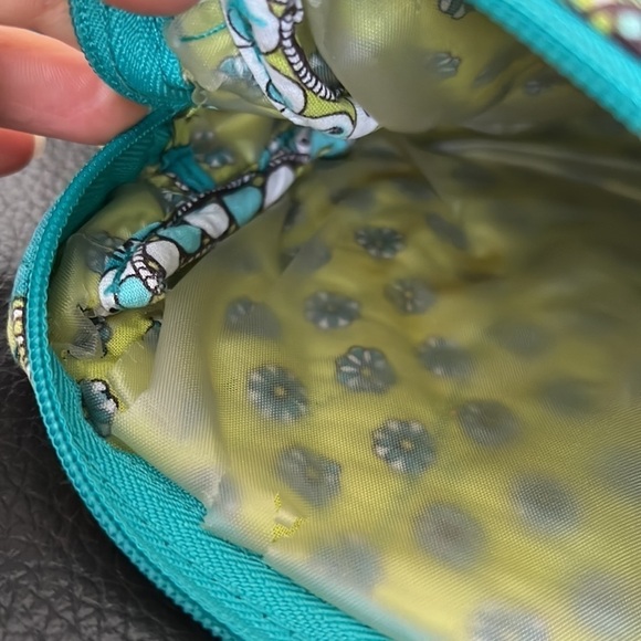 Vera Bradley Cosmetic Bag - Peacock - Picture 10 of 10